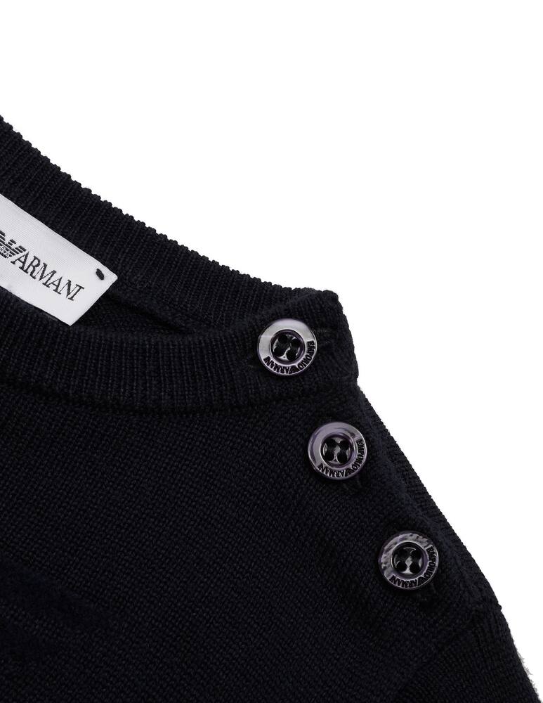 Emporio Armani Virgin wool roundneck sweater - picture 2 Emporio Armani Virgin wool roundneck sweater - picture 2