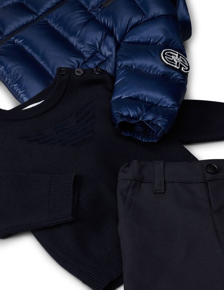 rinascente Emporio Armani Virgin wool roundneck sweater