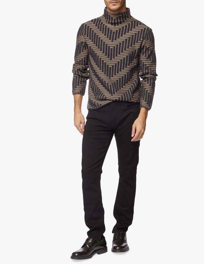 rinascente Emporio Armani Vulcano vanise chevron jumper