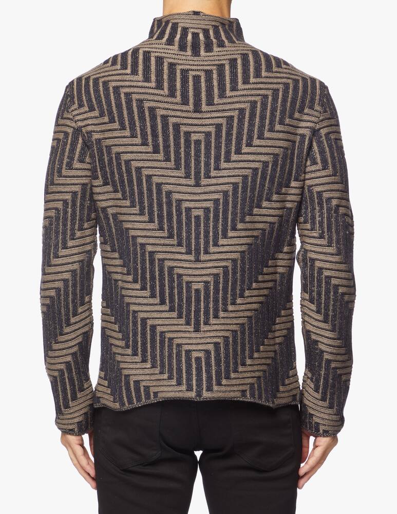 rinascente Emporio Armani Vulcano vanise chevron jumper