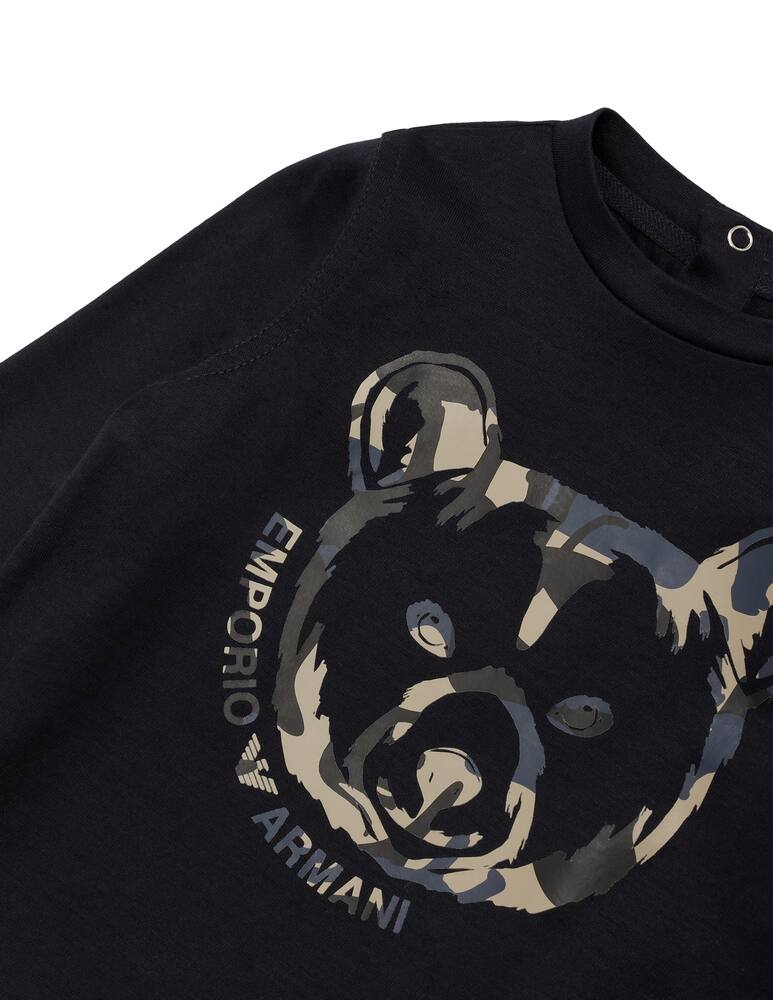 rinascente Emporio Armani Cotton roundneck t-shirt