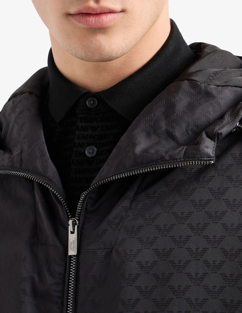 Emporio Armani Giacca a vento all over aquila - immagine 3 Emporio Armani Giacca a vento all over aquila - immagine 3
