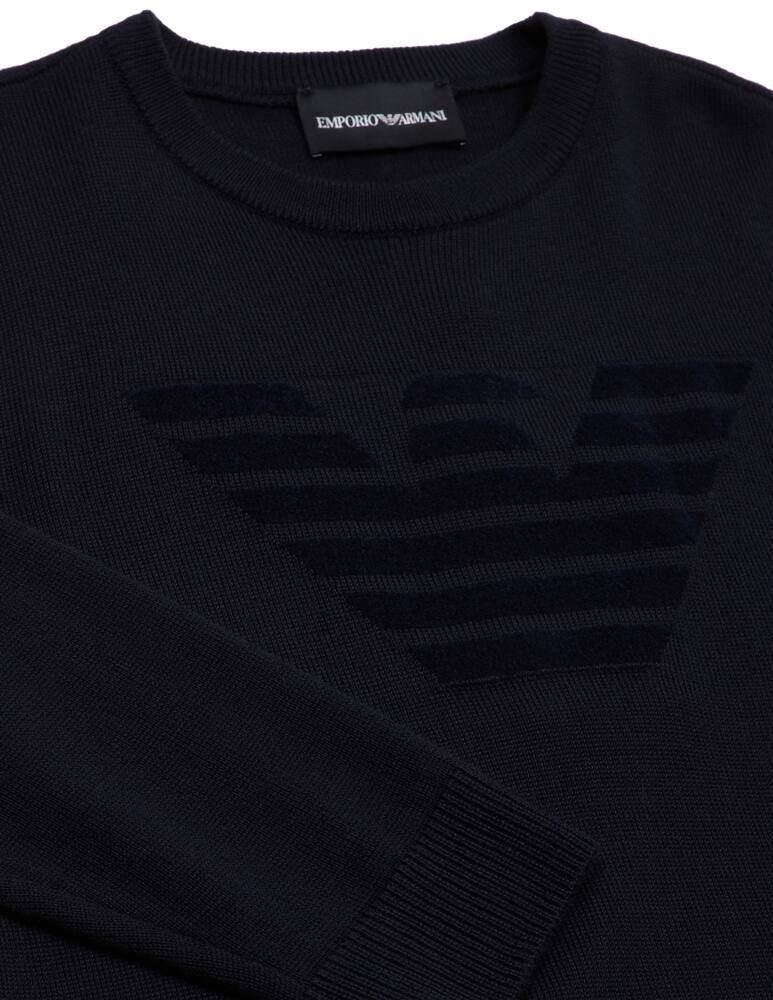 rinascente Emporio Armani Virgin wool roundneck sweater