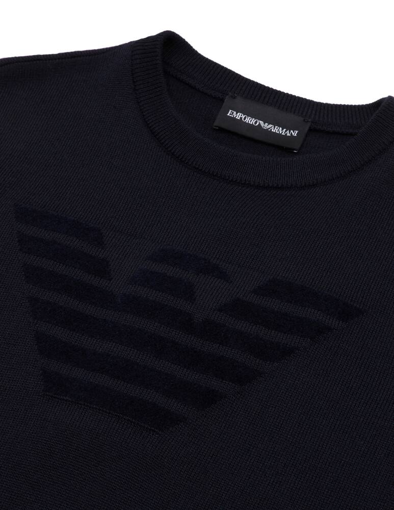 rinascente Emporio Armani Virgin wool roundneck sweater