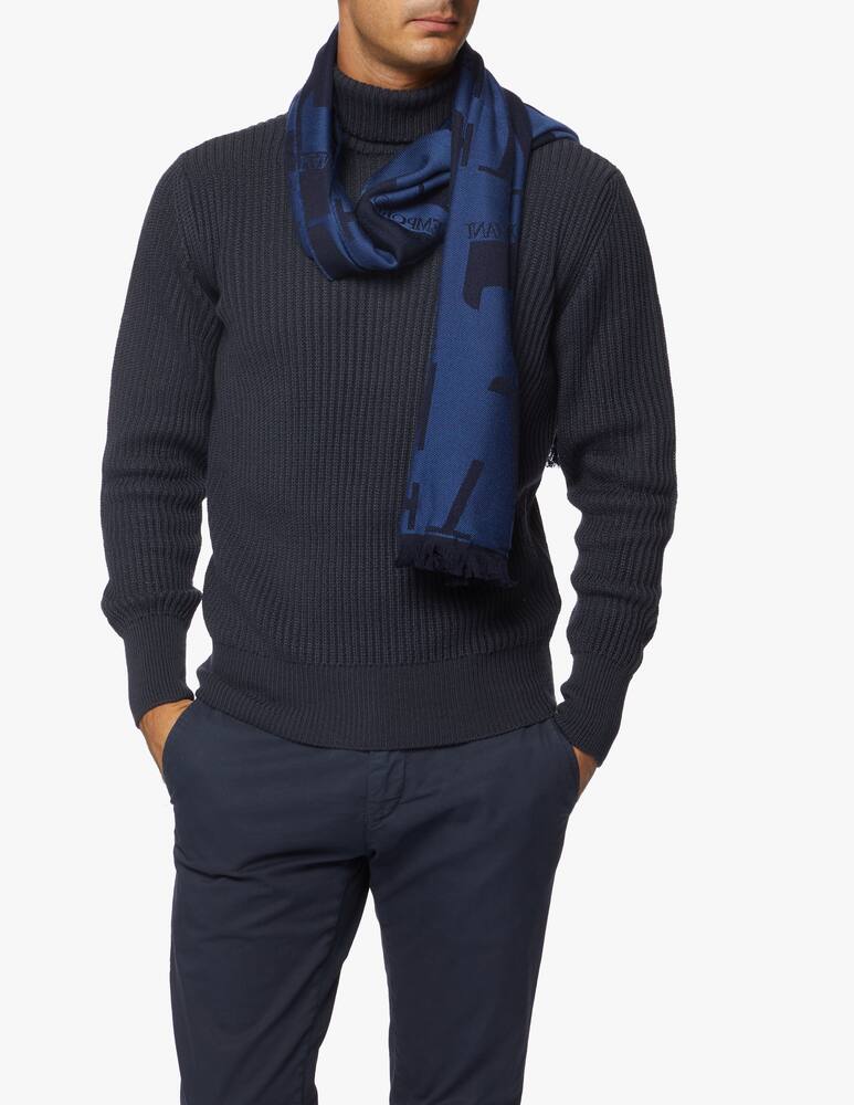 rinascente Emporio Armani Sciarpa in lana new logo
