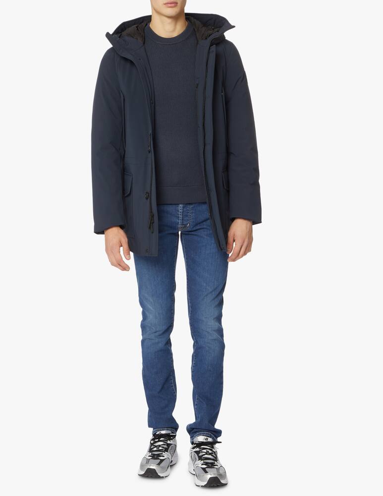 rinascente Emporio Armani Ribbed wool roundneck jumper