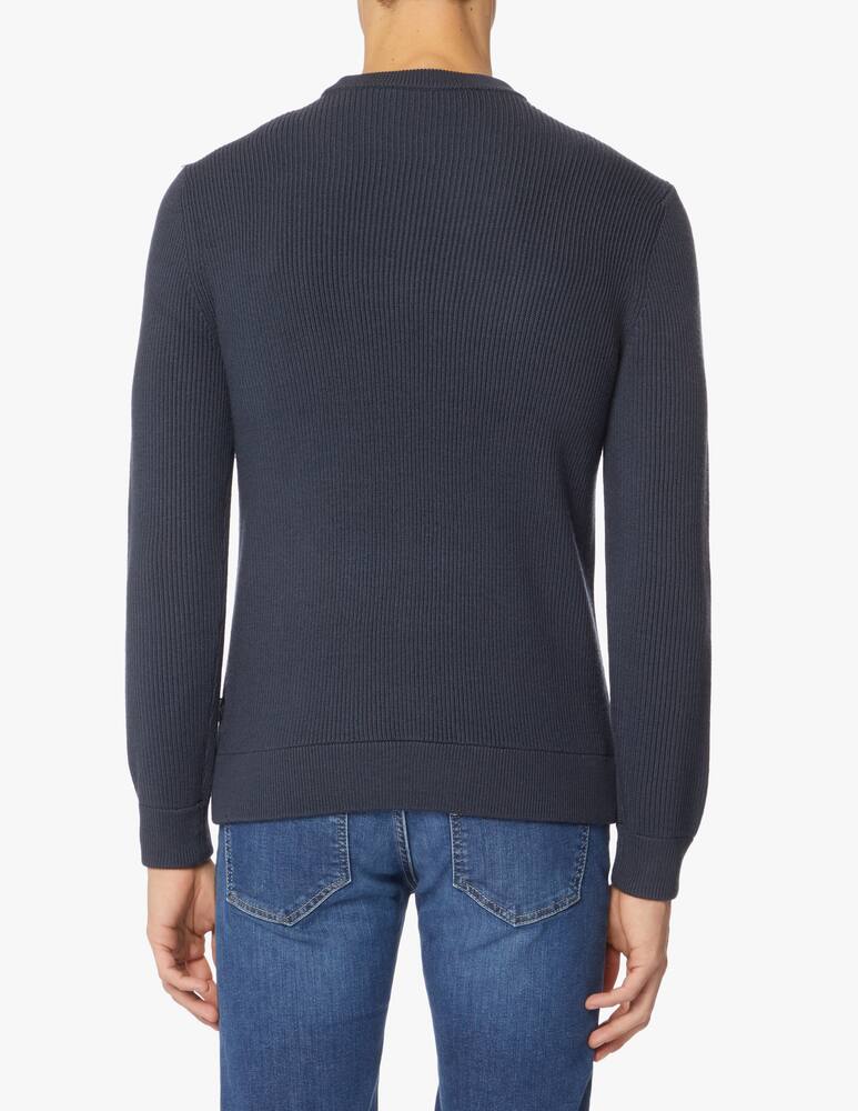 rinascente Emporio Armani Ribbed wool roundneck jumper
