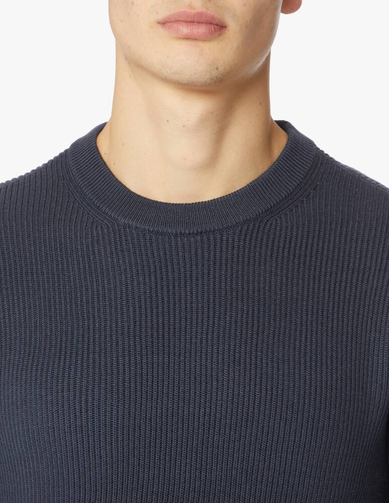 rinascente Emporio Armani Ribbed wool roundneck jumper