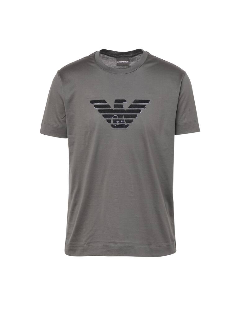 rinascente Emporio Armani Maglietta girocollo aquila ciniglia