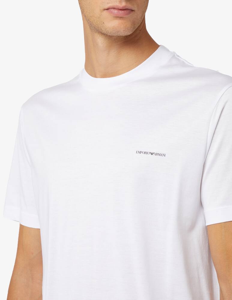 rinascente Emporio Armani Maglietta logo lettering lato