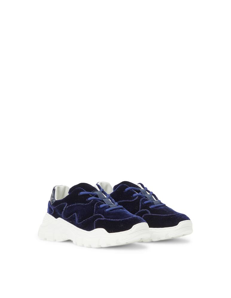 rinascente Armani Sneaker patent in velluto