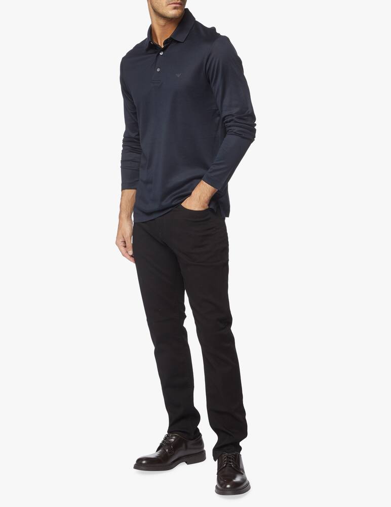Emporio Armani Long sleeve polo - picture 2 Emporio Armani Long sleeve polo - picture 2