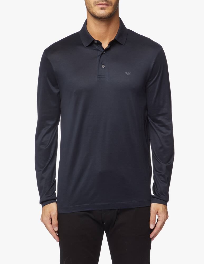 Emporio Armani Long sleeve polo - picture 4 Emporio Armani Long sleeve polo - picture 4