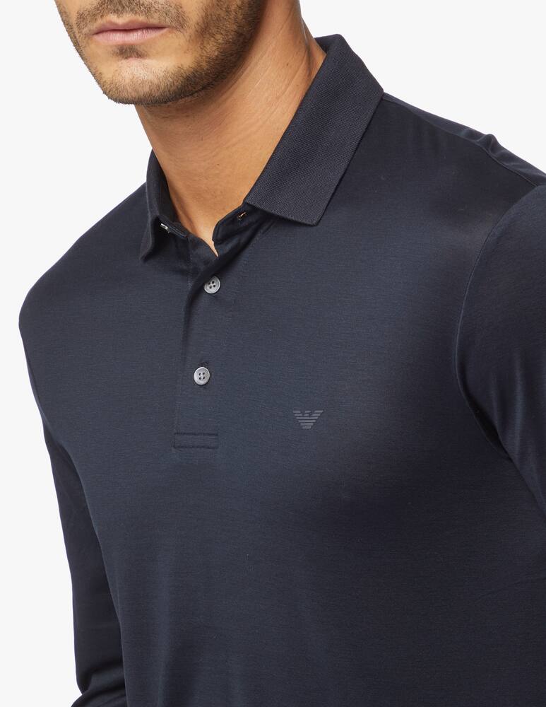 Emporio Armani Long sleeve polo - picture 5 Emporio Armani Long sleeve polo - picture 5