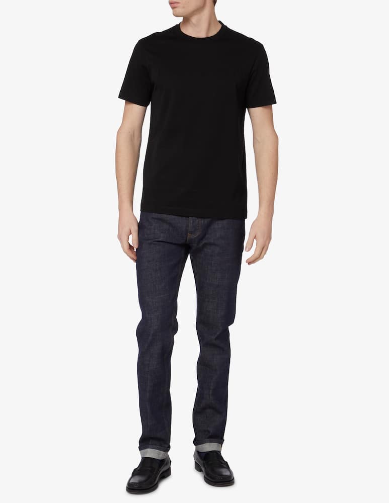 Emporio Armani Logo jacuard t-shirt - picture 2 Emporio Armani Logo jacuard t-shirt - picture 2