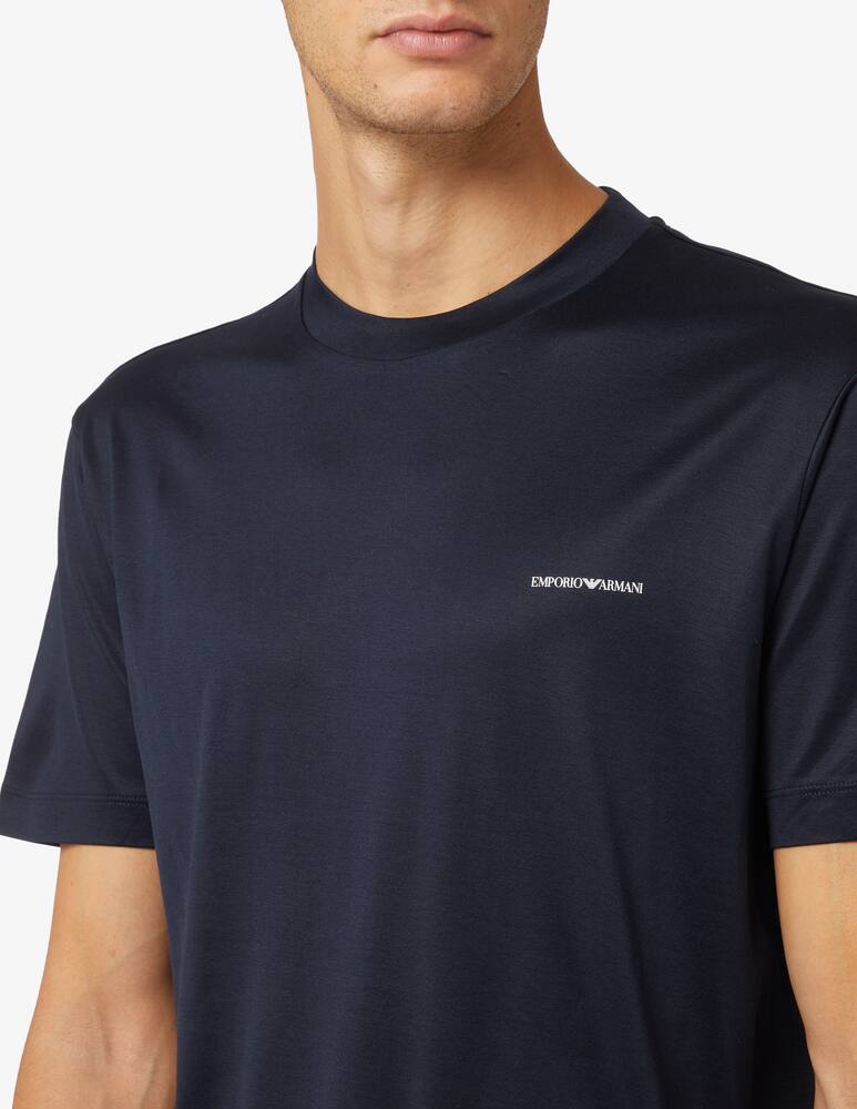 rinascente Emporio Armani Maglietta con logo piccolo lettering