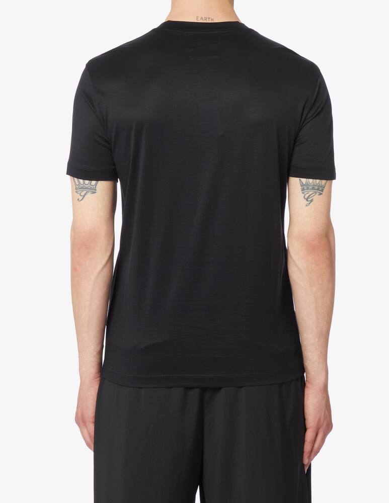 Emporio Armani Maglietta lettering lato - immagine 3 Emporio Armani Maglietta lettering lato - immagine 3