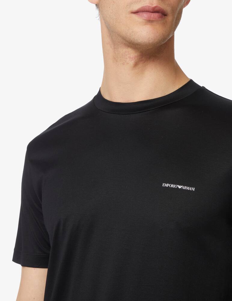 Emporio Armani Maglietta lettering lato - immagine 4 Emporio Armani Maglietta lettering lato - immagine 4