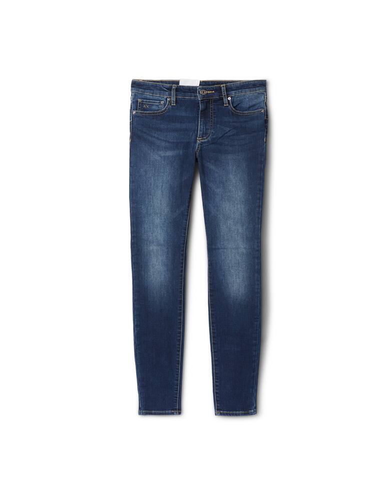 rinascente Armani Exchange Medium rise skinny jeans - blue