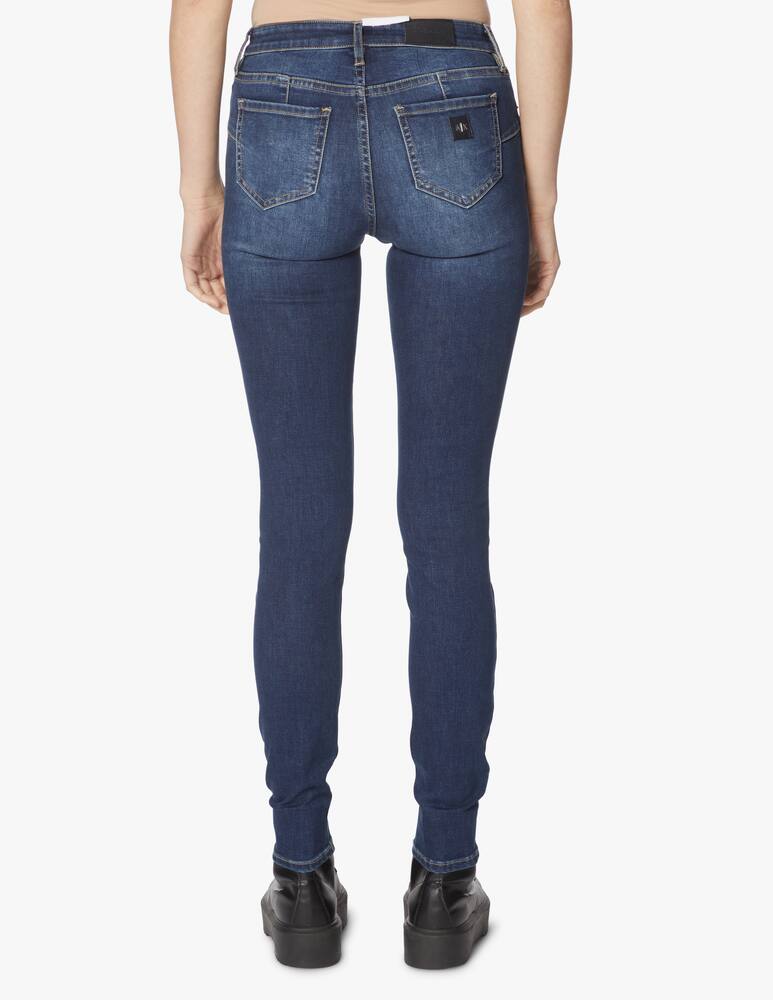 rinascente Armani Exchange Medium rise skinny jeans - blue