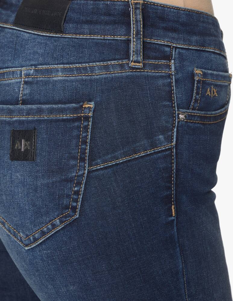 rinascente Armani Exchange Medium rise skinny jeans - blue