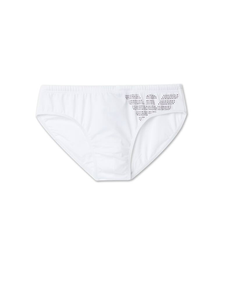 Emporio Armani Big eagle swim briefs - white - picture 1 Emporio Armani Big eagle swim briefs - white - picture 1