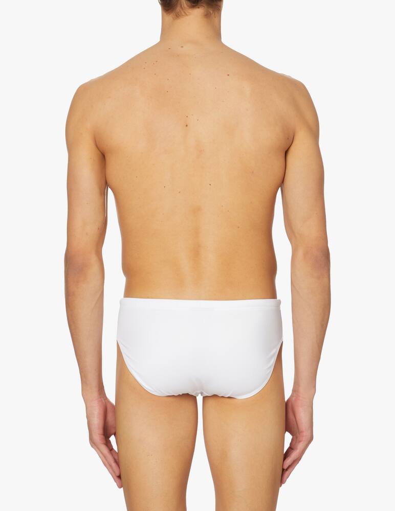 rinascente Emporio Armani Big eagle swim briefs - white