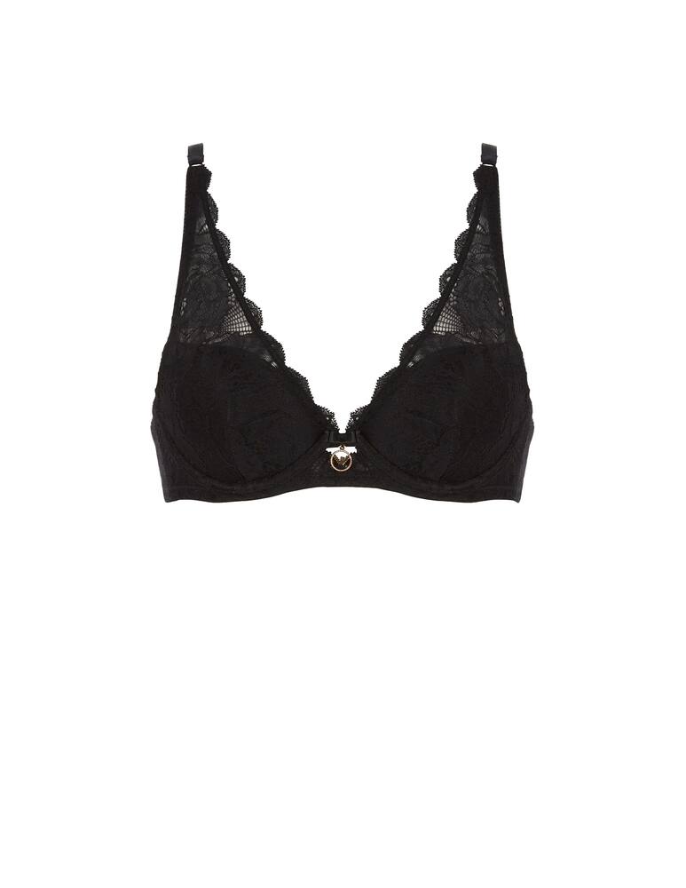 Emporio Armani Bralette imbottito - nero - immagine 1 Emporio Armani Bralette imbottito - nero - immagine 1