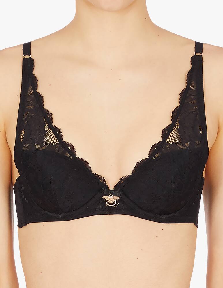 Emporio Armani Bralette imbottito - nero - immagine 2 Emporio Armani Bralette imbottito - nero - immagine 2