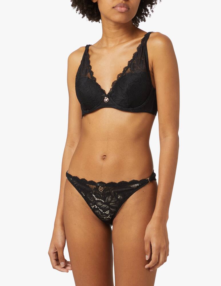 Emporio Armani Bralette imbottito - nero - immagine 4 Emporio Armani Bralette imbottito - nero - immagine 4