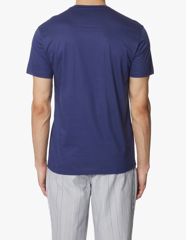 rinascente Emporio Armani Maglietta manica corta ultra light mod blend - blu