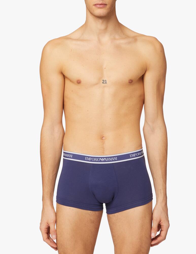 rinascente Emporio Armani 3p trunk core logoband - blue