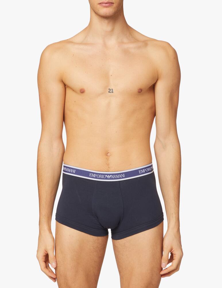 rinascente Emporio Armani 3p trunk core logoband - blue