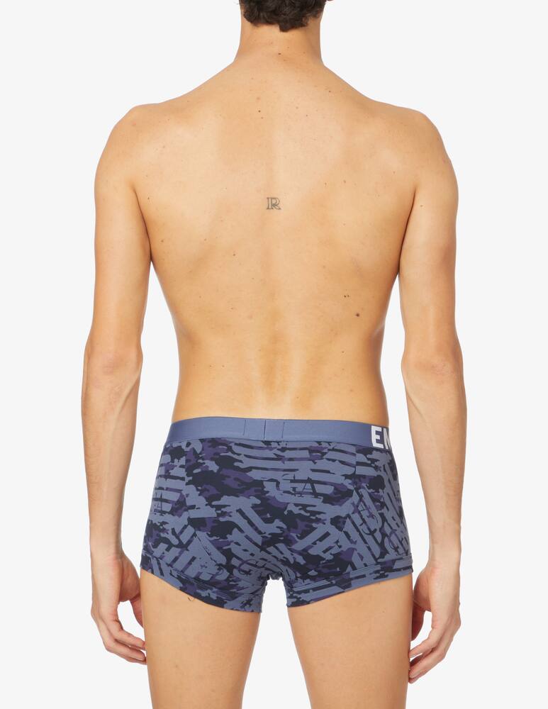 Emporio Armani Trunk graphic eagle - blue - picture 2 Emporio Armani Trunk graphic eagle - blue - picture 2