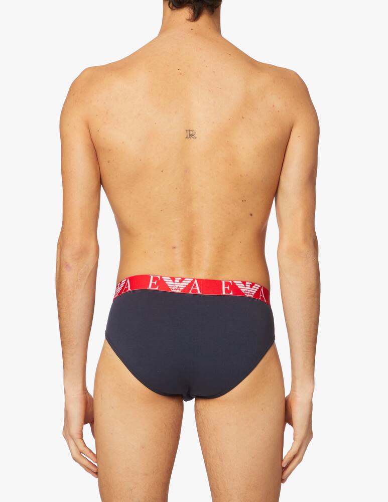 rinascente Emporio Armani 3pack slip monogram - multicolor