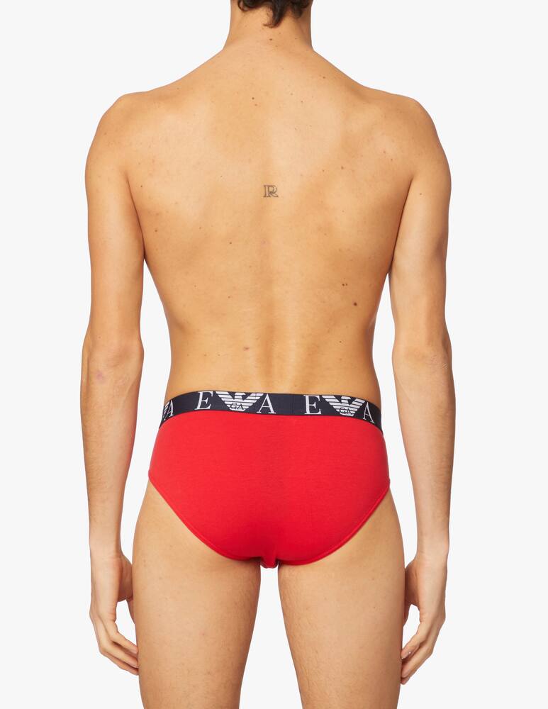 rinascente Emporio Armani 3pack slip monogram - multicolor