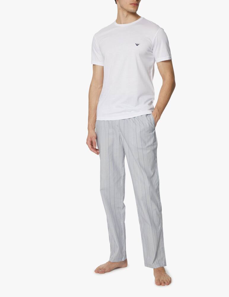 rinascente Emporio Armani Pantalone yarn dyed woven - multicolor