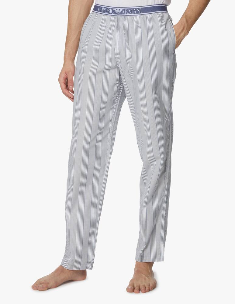 rinascente Emporio Armani Pantalone yarn dyed woven - multicolor