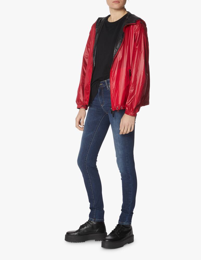 rinascente Armani Exchange Giacca reversibile con cappuccio - rosso