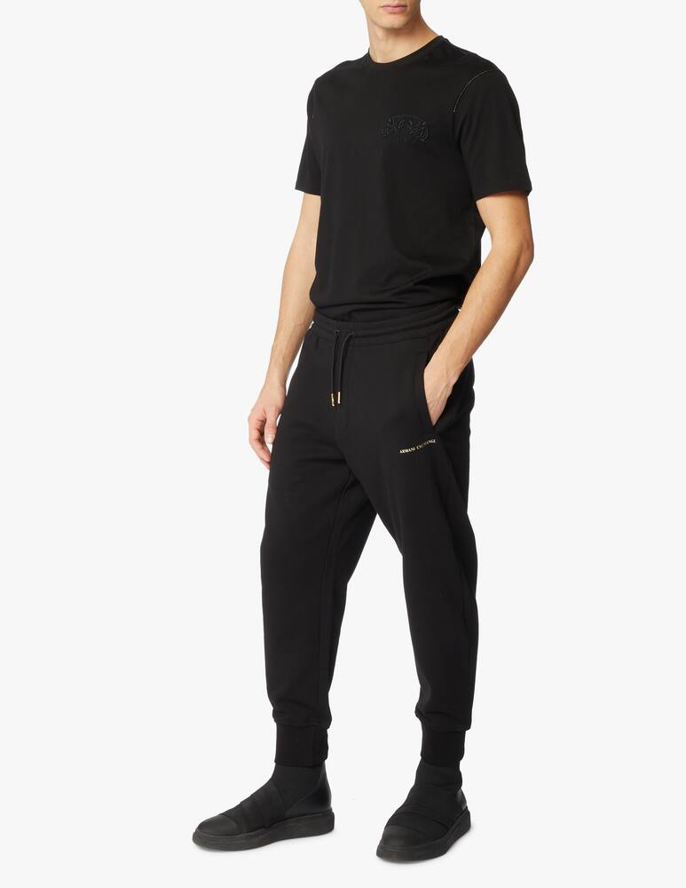 Armani Exchange Pantalone in felpa cny - nero - immagine 1 Armani Exchange Pantalone in felpa cny - nero - immagine 1