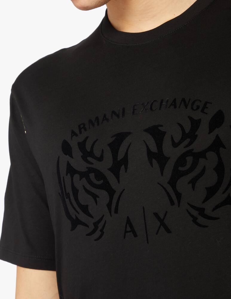 rinascente Armani Exchange Maglietta manica corta cny grande - nero
