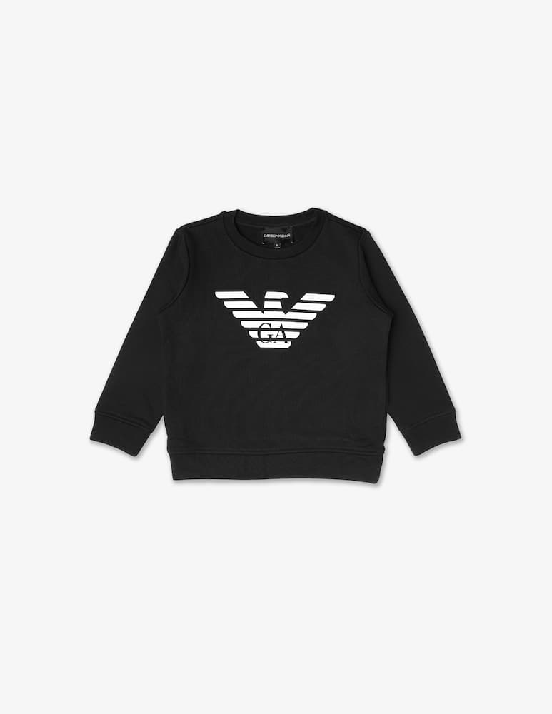 Emporio Armani Crewneck sweatshirt with logo - picture 1 Emporio Armani Crewneck sweatshirt with logo - picture 1