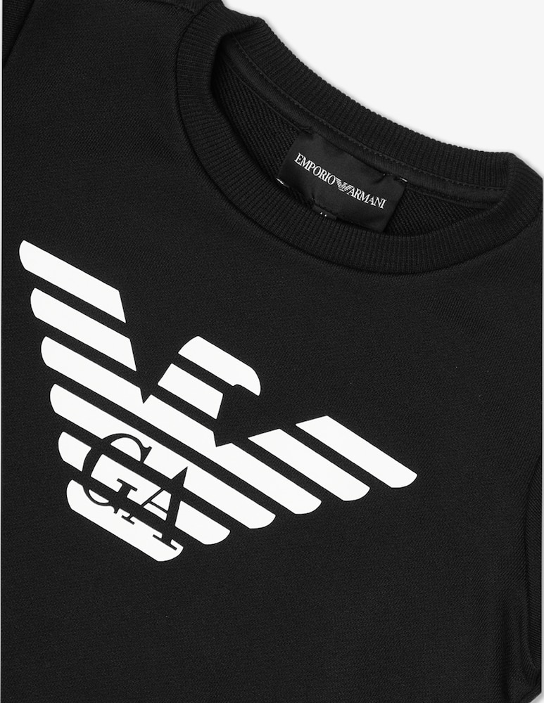 Emporio Armani Crewneck sweatshirt with logo - picture 3 Emporio Armani Crewneck sweatshirt with logo - picture 3