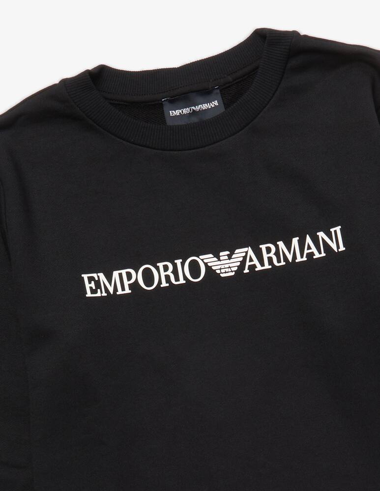 rinascente Emporio Armani Felpa in cotone con logo