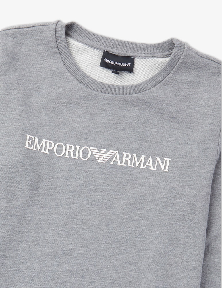 Emporio Armani Crewneck sweatshirt with logo - picture 2 Emporio Armani Crewneck sweatshirt with logo - picture 2