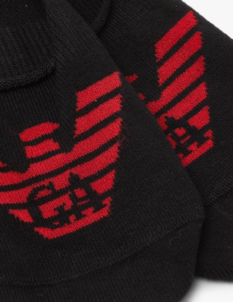 rinascente Armani Socks 3pack tu invisible casual - black