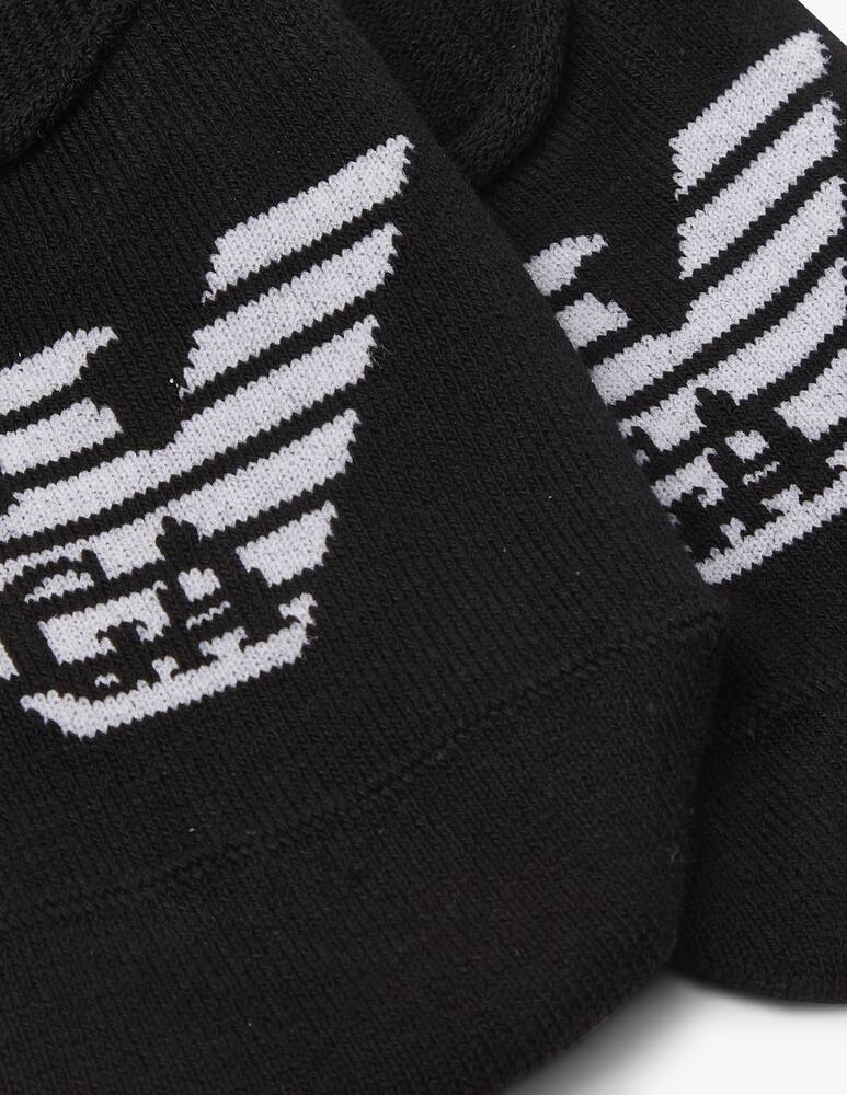 rinascente Armani Socks 3pack tu invisible casual - black