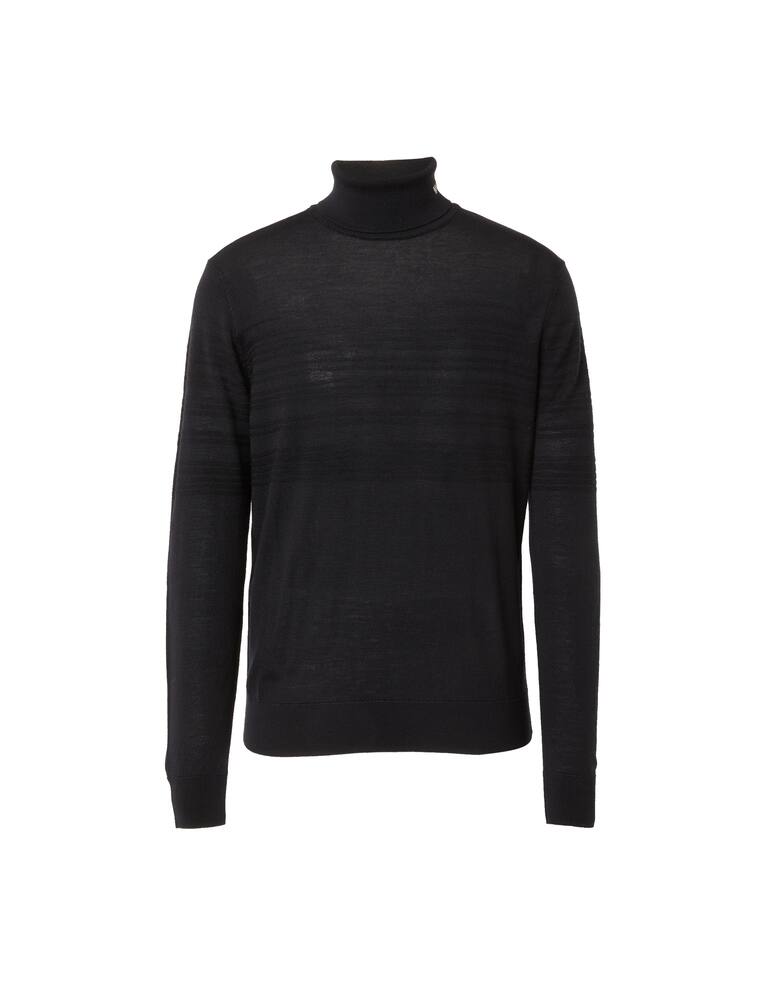 rinascente Emporio Armani Dolcevita lana righe jacquard