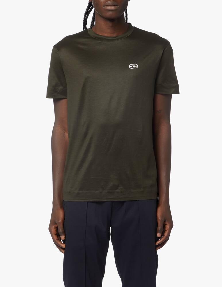 rinascente Emporio Armani Maglietta girocollo logo piccolo