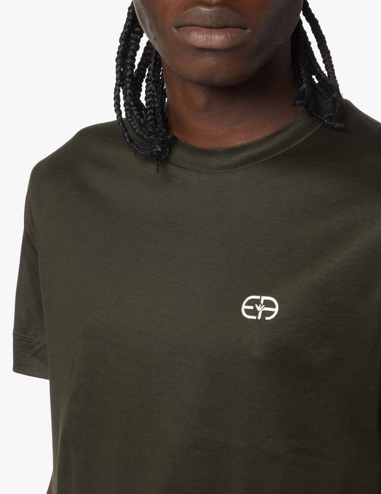 rinascente Emporio Armani Maglietta girocollo logo piccolo